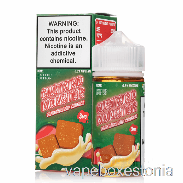 Vape Box Estonia Piparkoogi Krõmps - Vanillikaste Monster - 100ml 3mg